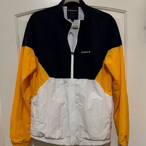 Oakley Men's Tri-Color Windbreaker Jacket